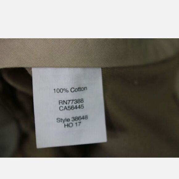 J.Crew The Sutton Men's Straight tan Chino Pants Size 33/30 style 38648 - Picture 6 of 6